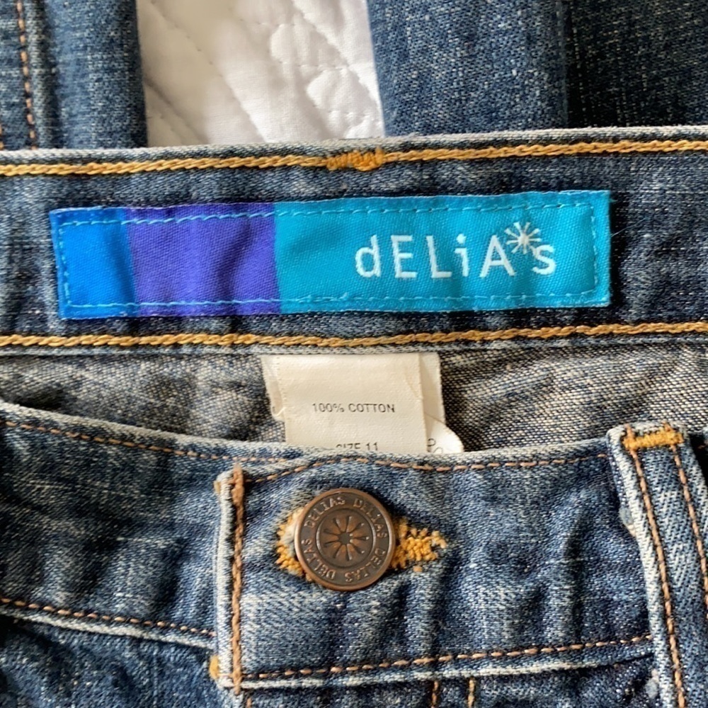 Delias signature Jean in motorcross wash size juniors 11 - Picture 2 of 10